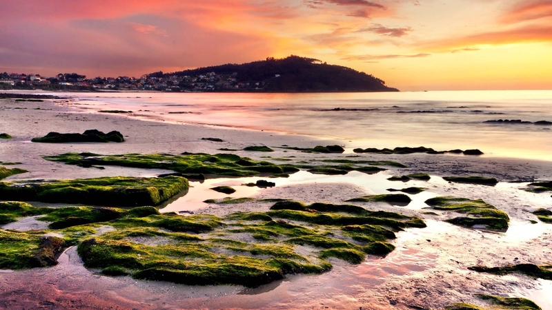 beach, cool, ocean, nature, sunset, fun