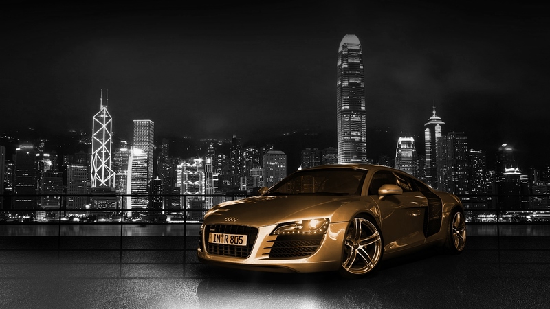 cars, motor, skyline, car, r8, audi