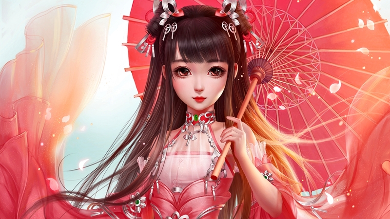 fantasy, eastern, girl, women