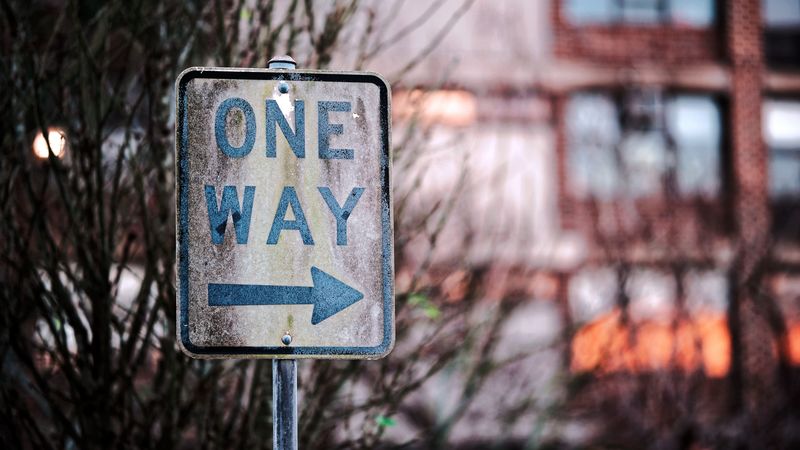 road sign, inscription, pillar, direction, 4k