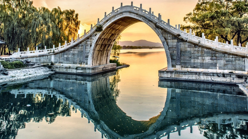 photo, architecture, china, cityscape, beautiful, bejing, photography, bridge, wide screen, scenery