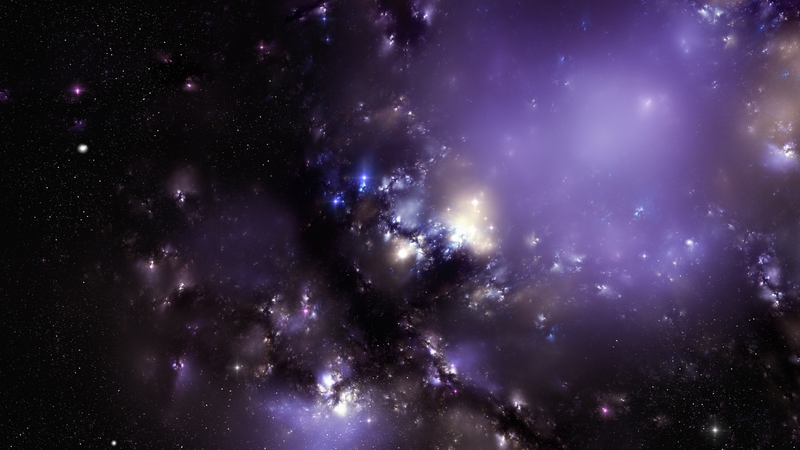 stars, nebula, cg, space