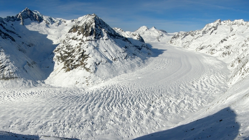 mountains, snow, ice, glaciers, nature