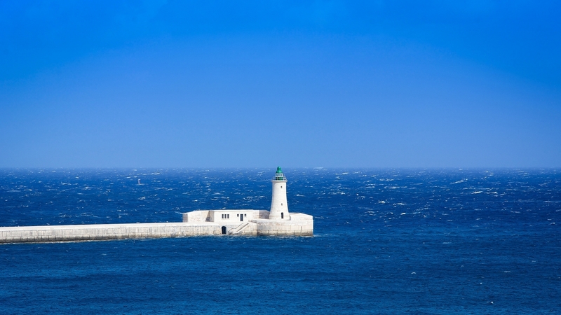 water, summer, white, lighthouse, sea, blue