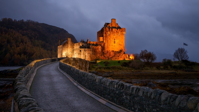 scottish castles, scotland, scottish highlands, eilean donan castle
