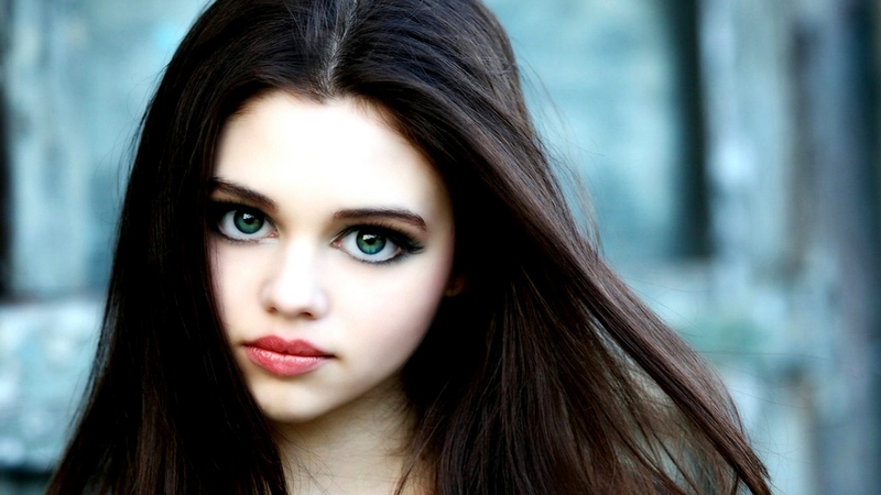 hair, lovely, girl, women