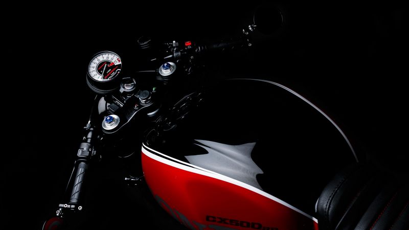 motorcycle, speedometer, rudder, steering, 4k