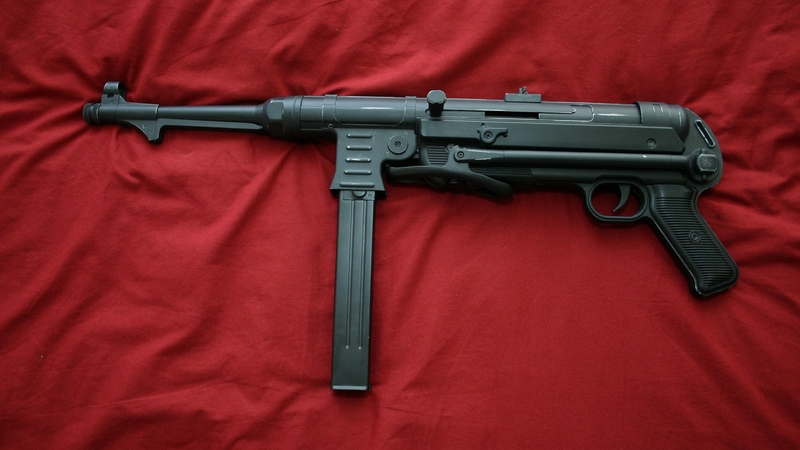 world war 2 era, german, ww2, machine gun, mp40, gun, weapon, wwii, vintage