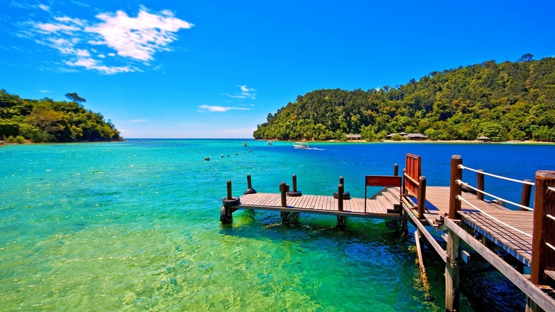 image, stunning, blue paradise, clouds, beautiful day, beach, nice, scenario, outstanding, heaven, forests, waterscape, wood, holiday, sky, trees, beautiful morning, cool, harbour, paradise, awesome, beachscape, bay, white, landscape, scenic, isle, clear water, 1920x1080, renderized, breathtaking, beautiful, picture, photography, green, mirror, scenery, magnificent, blue, photo, amazing, reflex, vacation, blue dreams, pier, colors, effect, island, nature, reflections, harbor, scene