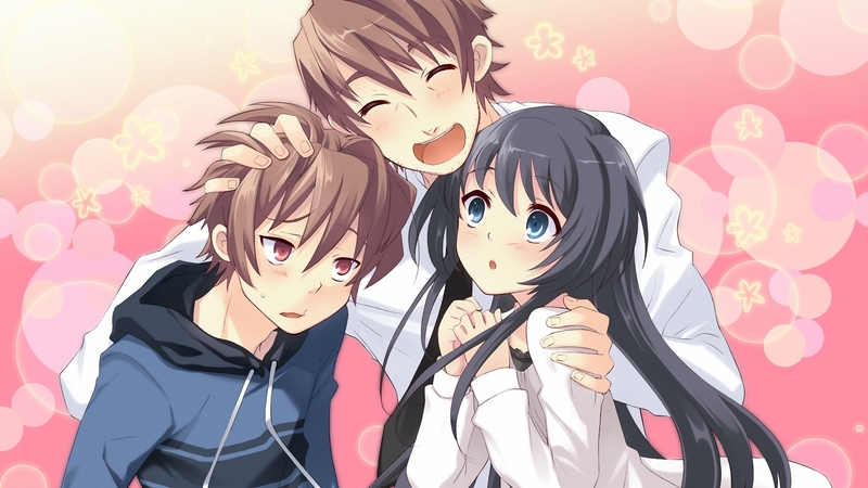 cute, anime, love, marriage, happy, father