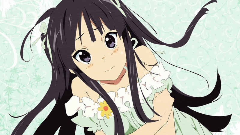 cute, k  on, mio, anime, music