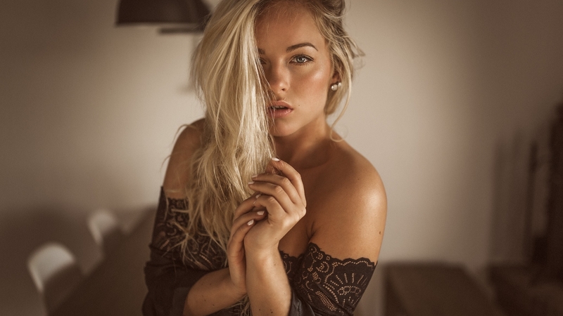 babe, model, blonde, lady, woman