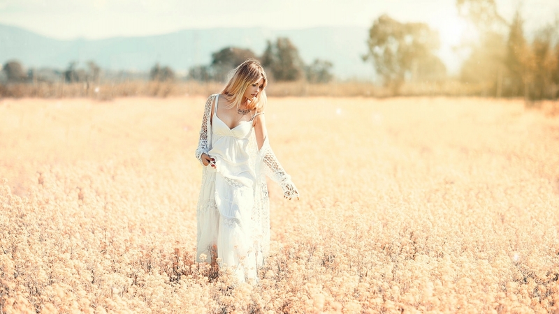 photography, girl, summer, beauty, beautiful, woman, field