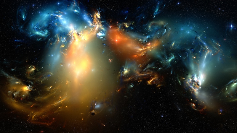 fantasy, nebula, cg, space
