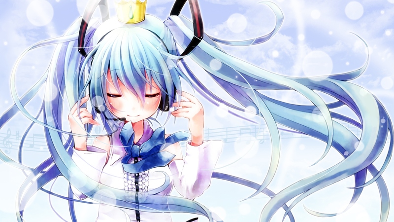 vocaloid, hatsune, anime, mikue