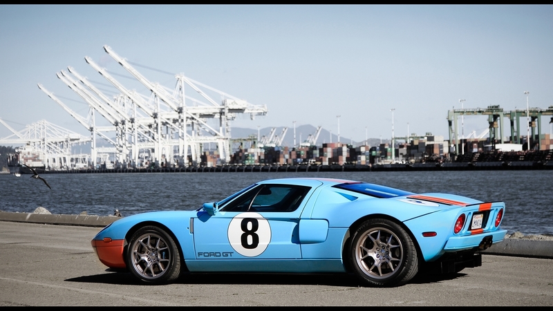 ford, dock, gt40, muscle car, harbor