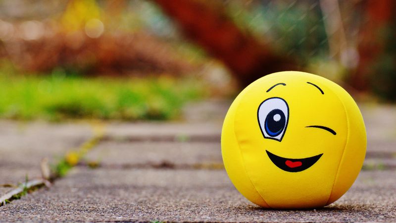 ball, smile, happy, toy, 4k