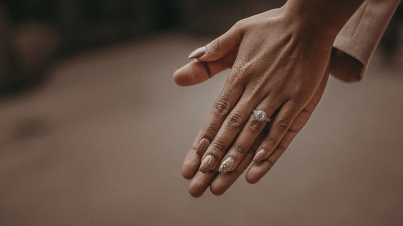 hands, ring, couple, touch, tenderness, betrothal, 4k