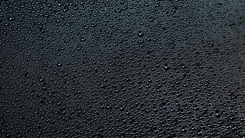 drops, surface, balls, dark, 4k