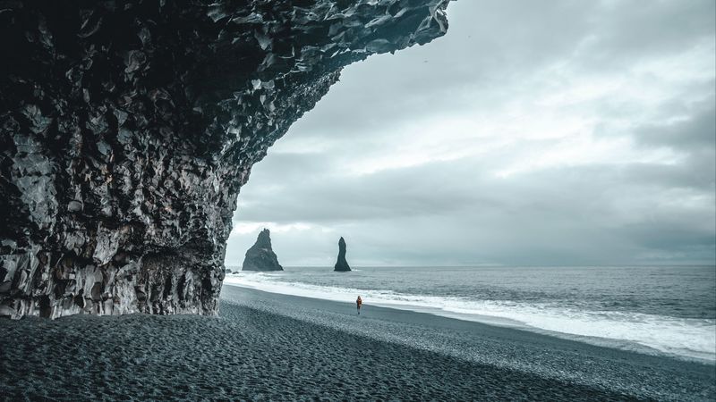 lonely, loneliness, cave, 4k