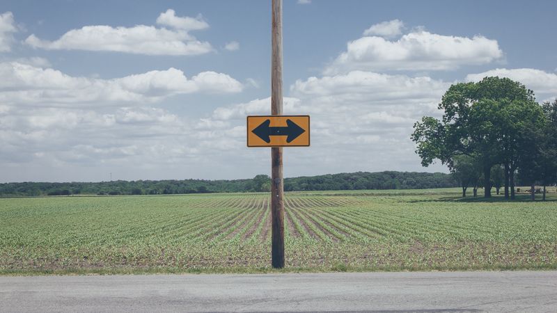 arrow, direction, field, column, 4k