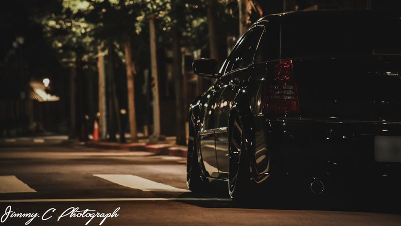 chrysler 300c, car, black, 4k