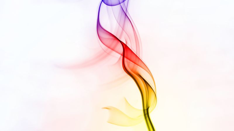 smoke, shroud, colorful, bright, 4k