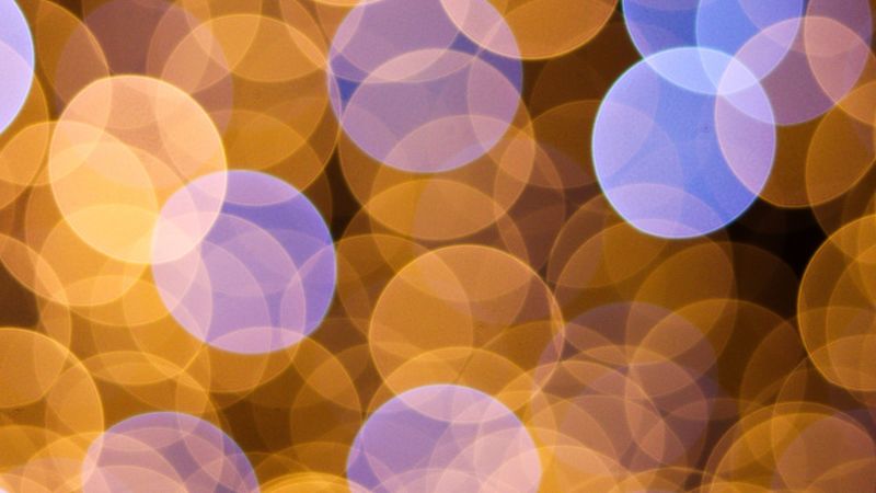 glare, circles, spots, 4k