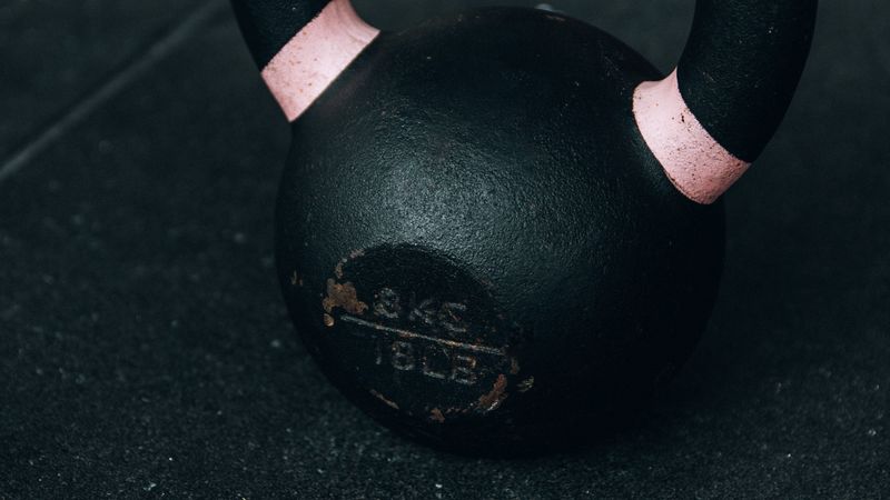 kettlebell, gym, sport, 4k