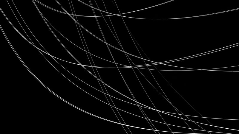 lines, stripes, black background, 4k
