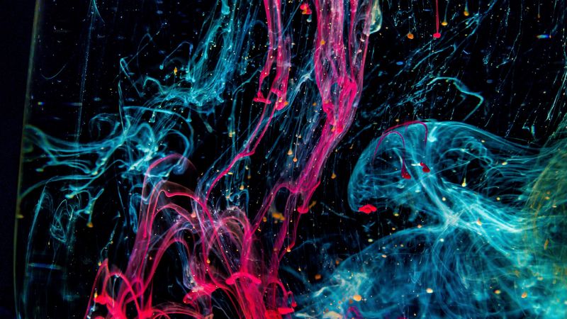 paint, streaks, lines, 4k