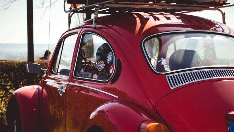 car, retro, vintage, headlight, 4k