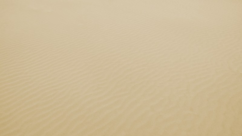 wind rippled sand area at poppit sands beach, wind rippled sand beach 4k