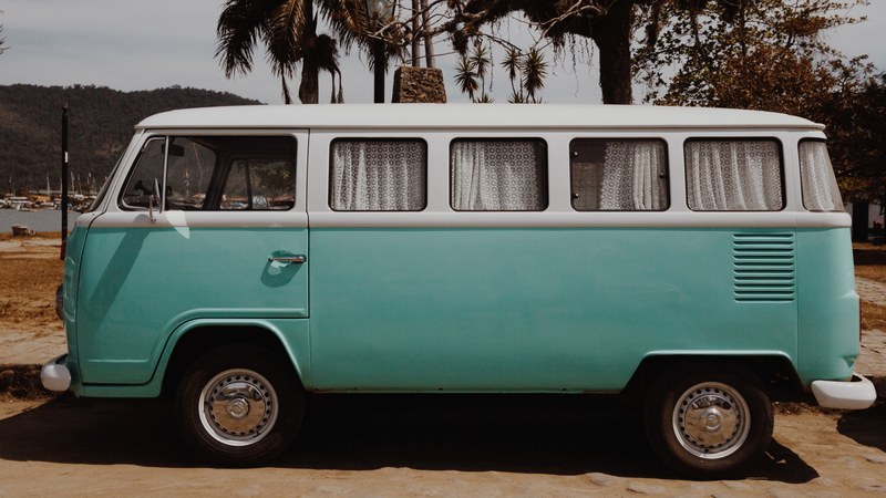 van volkswagen volkswagen van and vintage van 4k