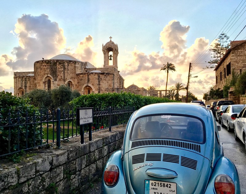 byblos after rainfall 4k