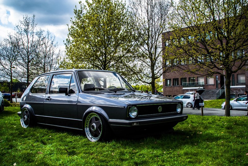 tuning oldtimer car and volkswagen 4k
