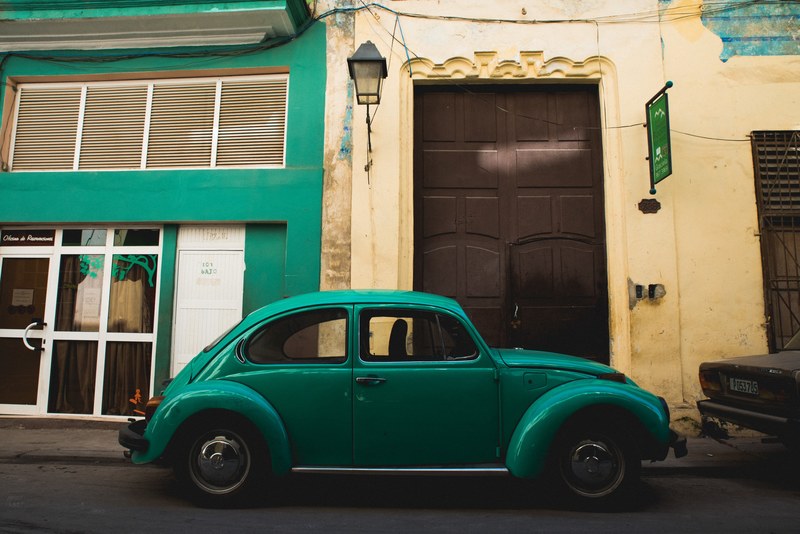 havana cuba color and turquoise 4k