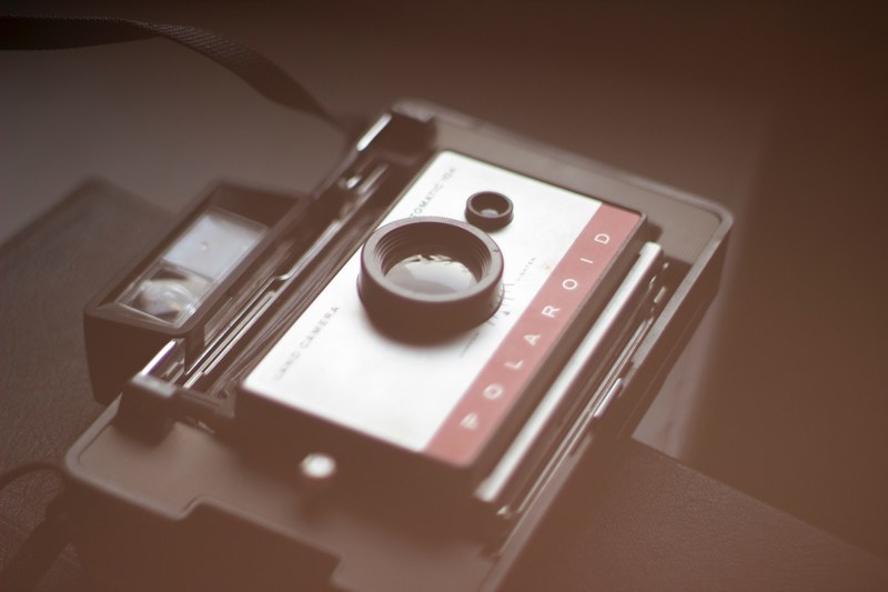 camera polaroid photography and old 4k