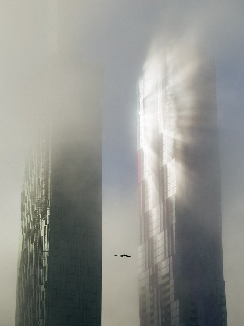 tower morning cityscape and urban folk hd, 4k