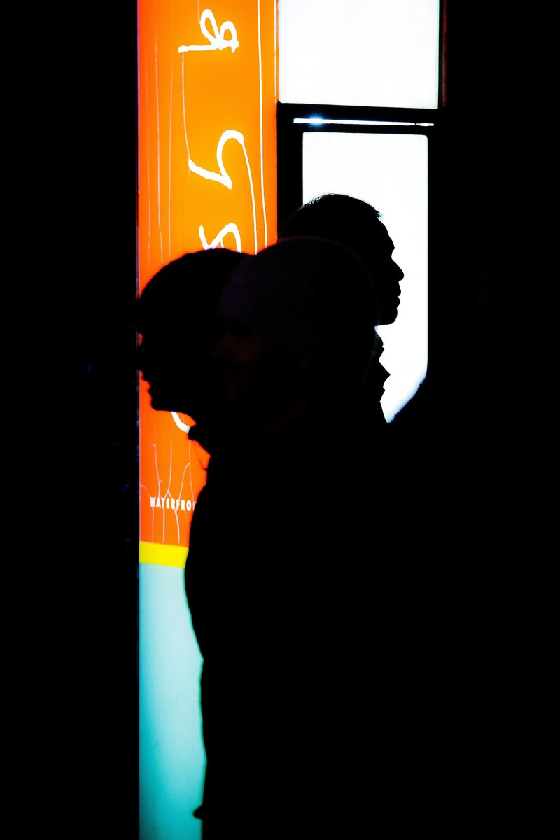 face silhouette melbourne and mood hd, 4k
