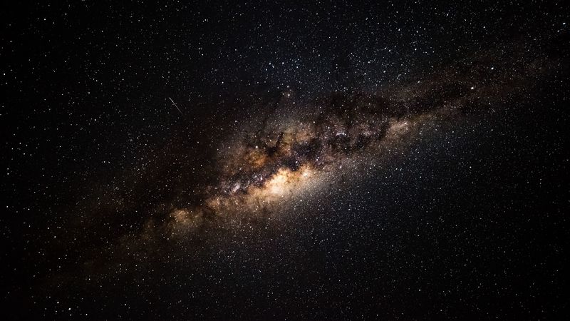 milky way, starry sky, galaxy, 4k