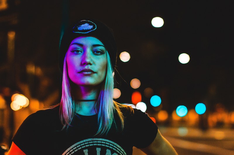 bekah in the streets 4k