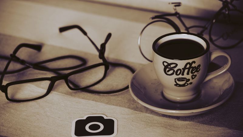 cup, coffee, drink, table, 4k