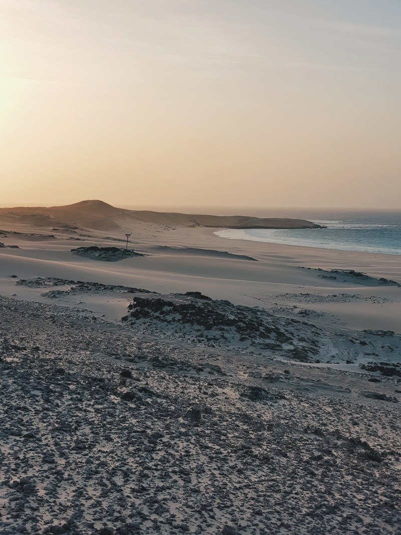sunset on boa vista 4k