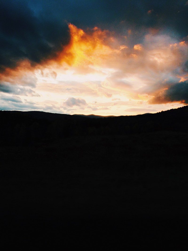 dusk silhouette contrast and darkness hd, 4k