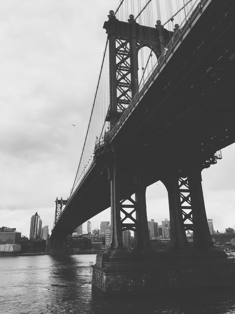 urban bridge brooklyn and nyc hd, 4k