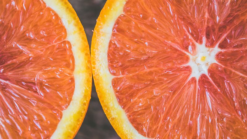 orange, citrus, cut, ripe, 4k