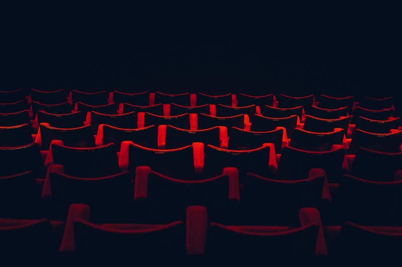 red seat cinema and theatre 4k