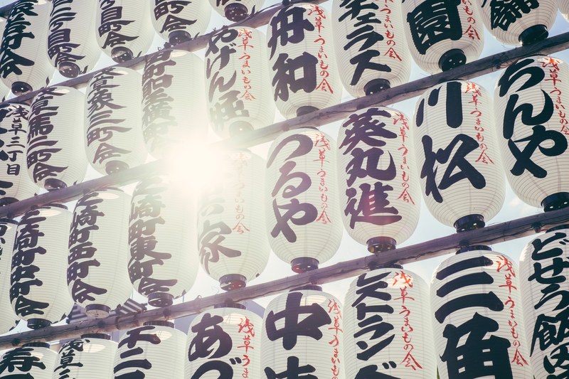 lantern chinese light and celebration 4k