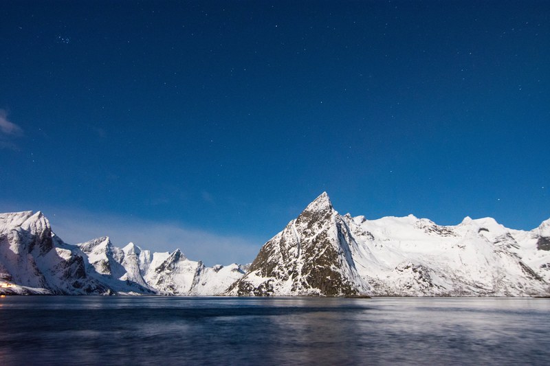mountain snow water and ice 4k